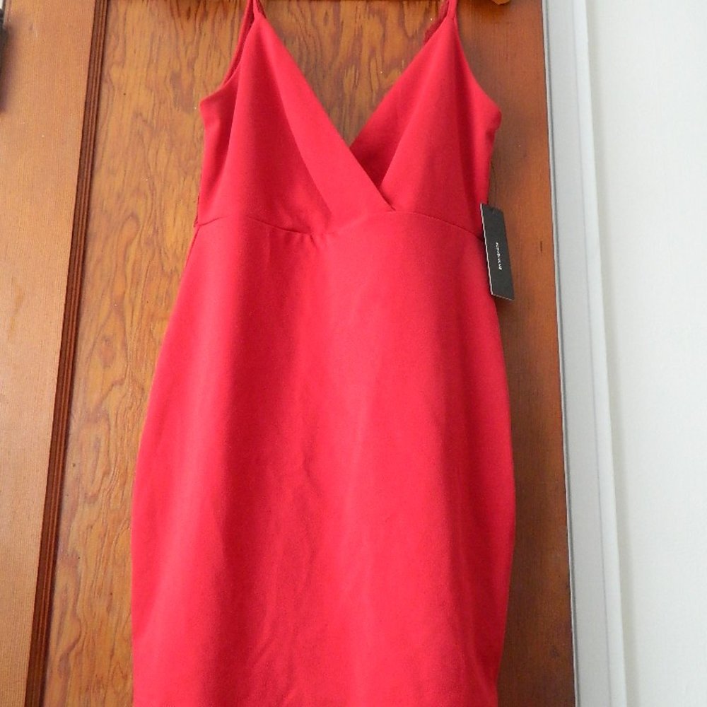 Special Occasion, red mini dress